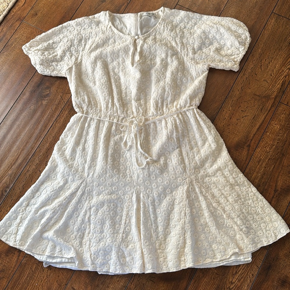 Madewell Cream Dress - Picture 2 of 6